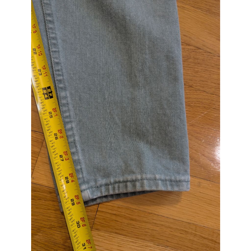 Wrangler Women Jeans Light Green Straight Leg Size 10 - Picture 9 of 9
